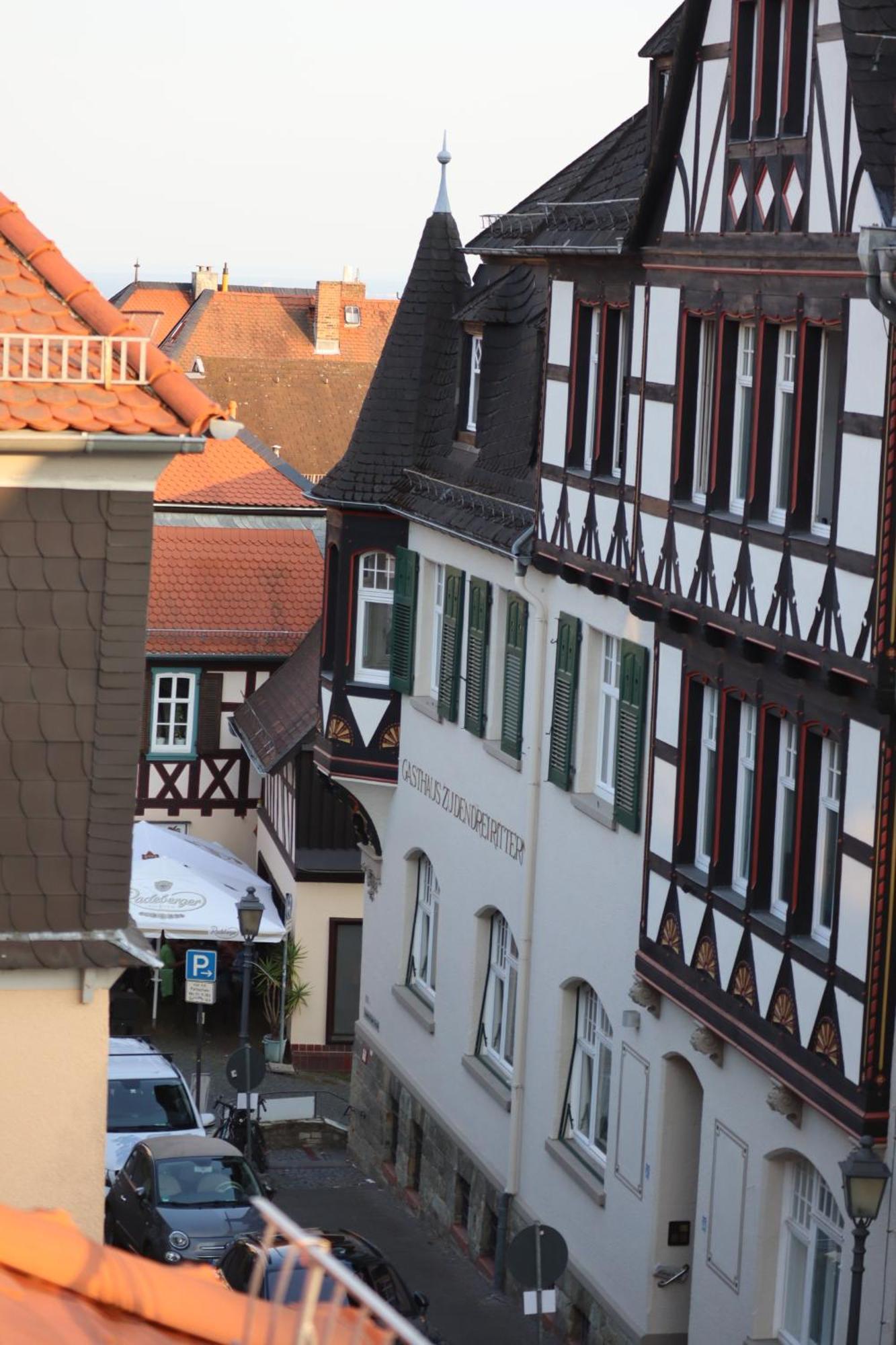 Gemuetliches Boho Studio Apartment In Der Altstadt Kronbergs 陶努斯山区克龙贝格 外观 照片